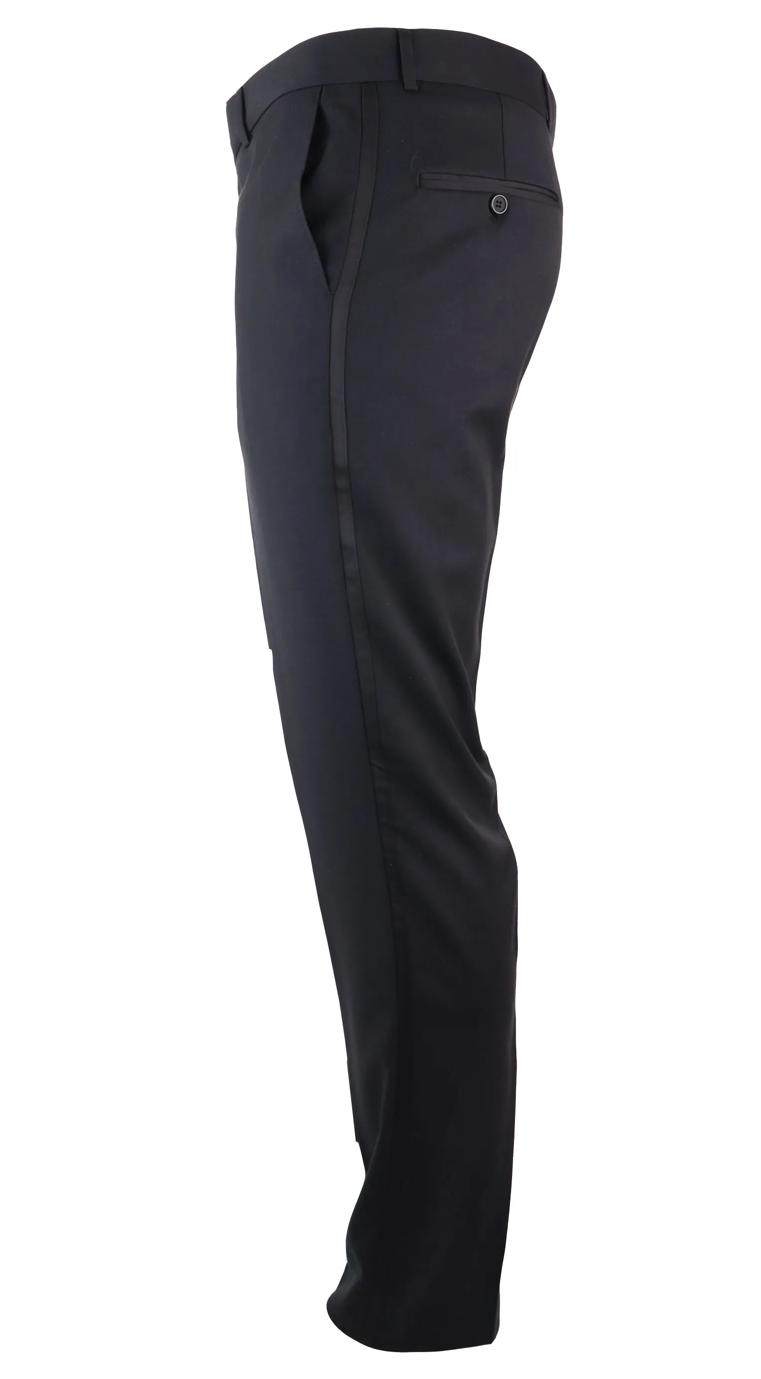 Tuxedo Satin Stripe Wedding Trousers