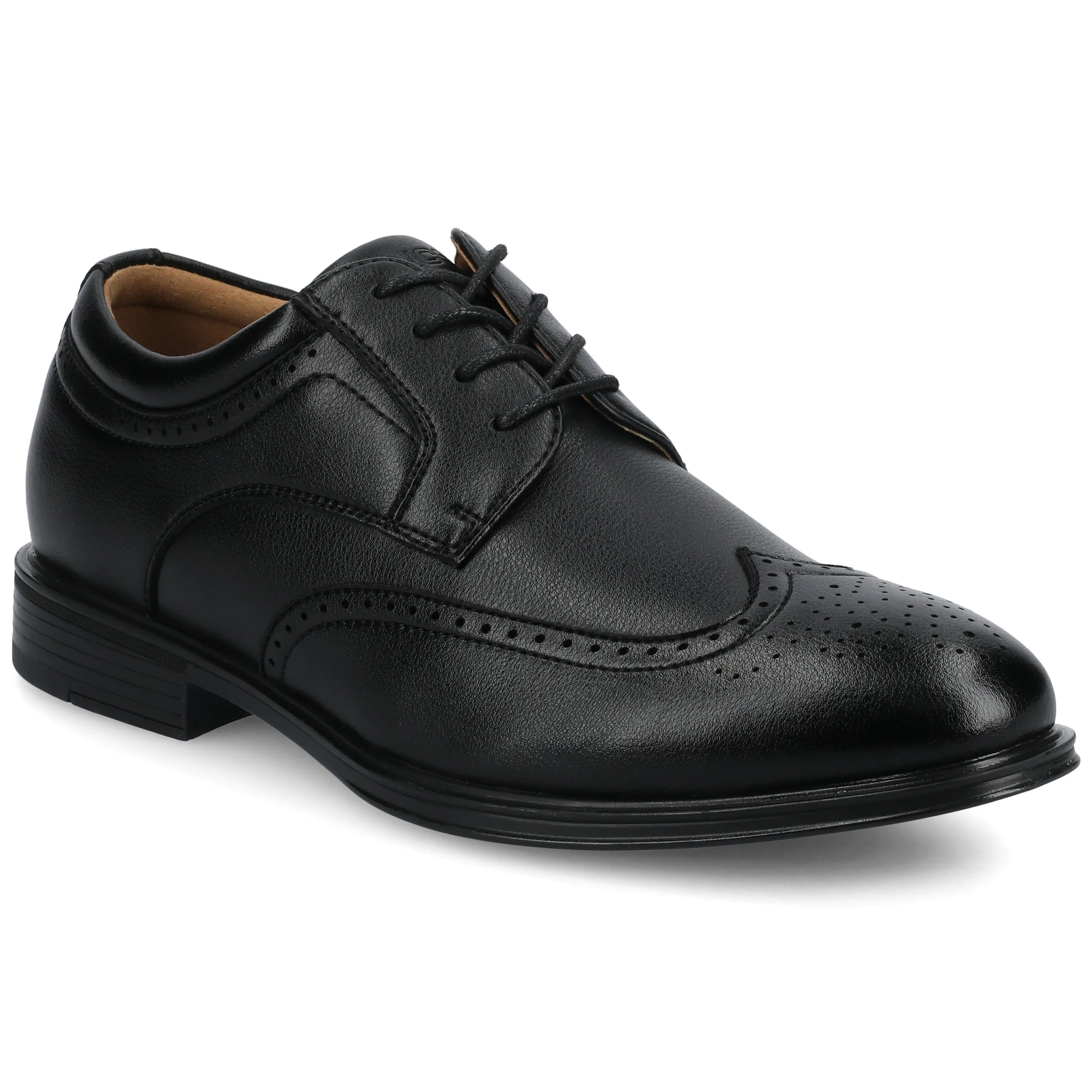 Vance Cormac Medium and Wide Width Comfort Wingtip Oxford Dress Shoe