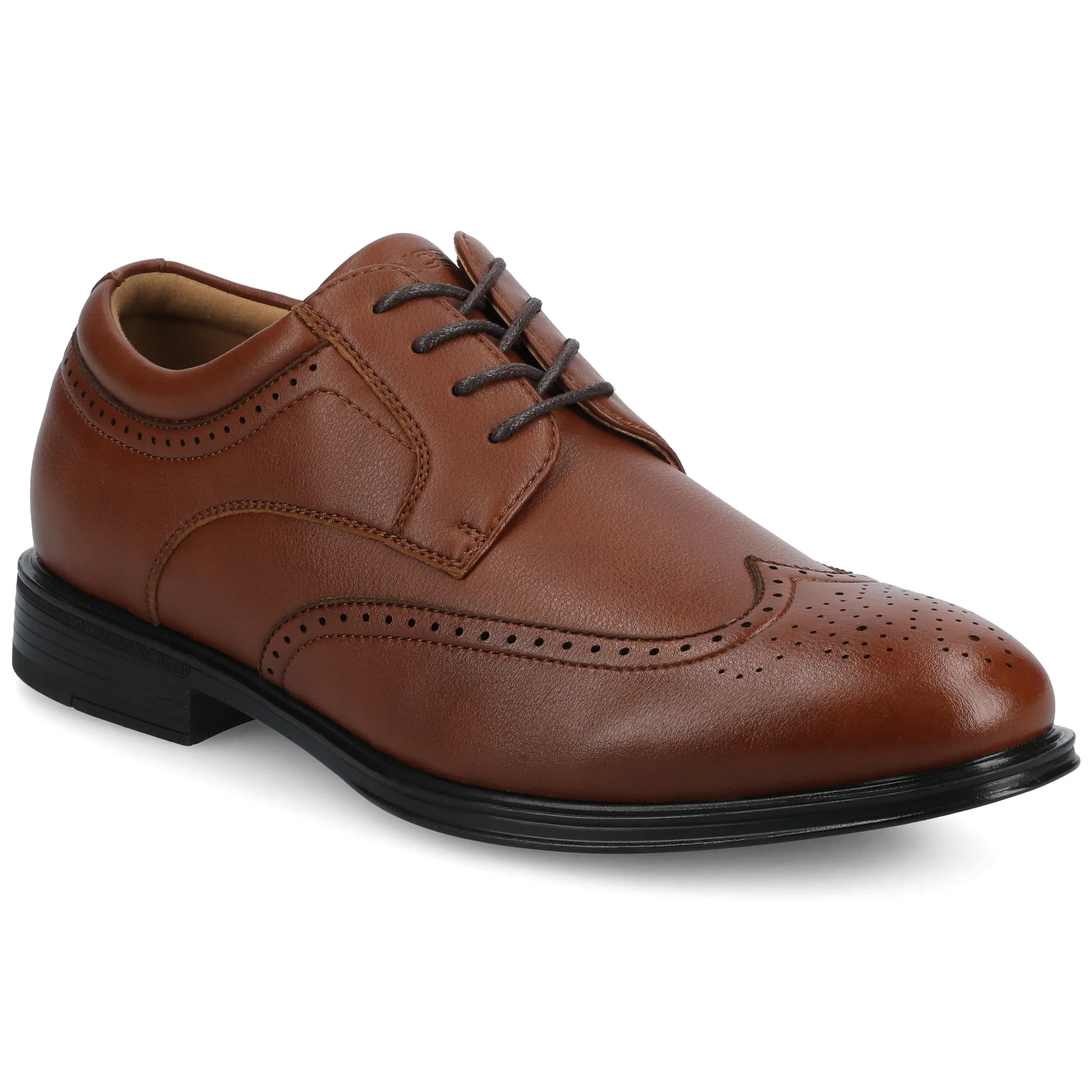 Vance Cormac Medium and Wide Width Comfort Wingtip Oxford Dress Shoe