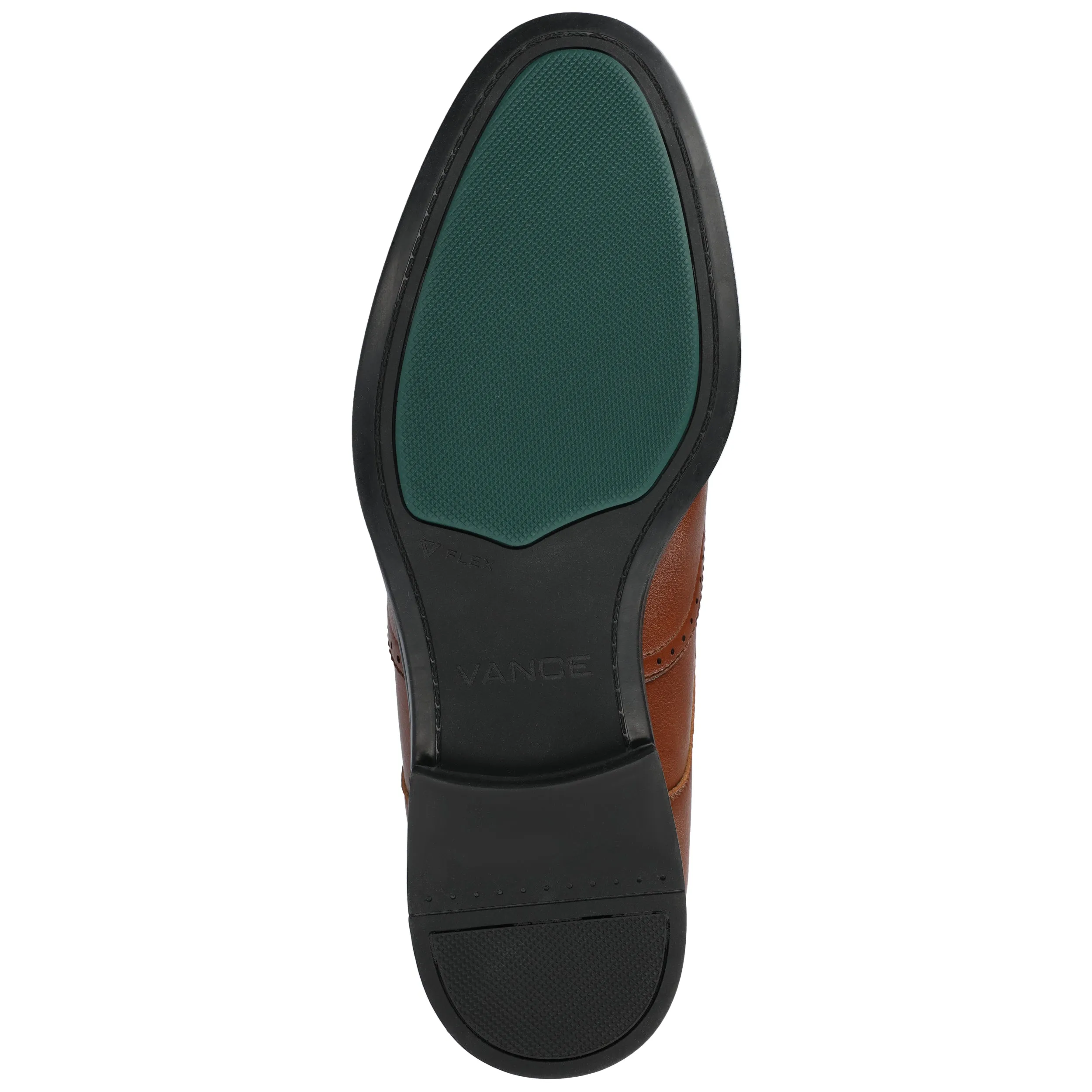 Vance Cormac Medium and Wide Width Comfort Wingtip Oxford Dress Shoe