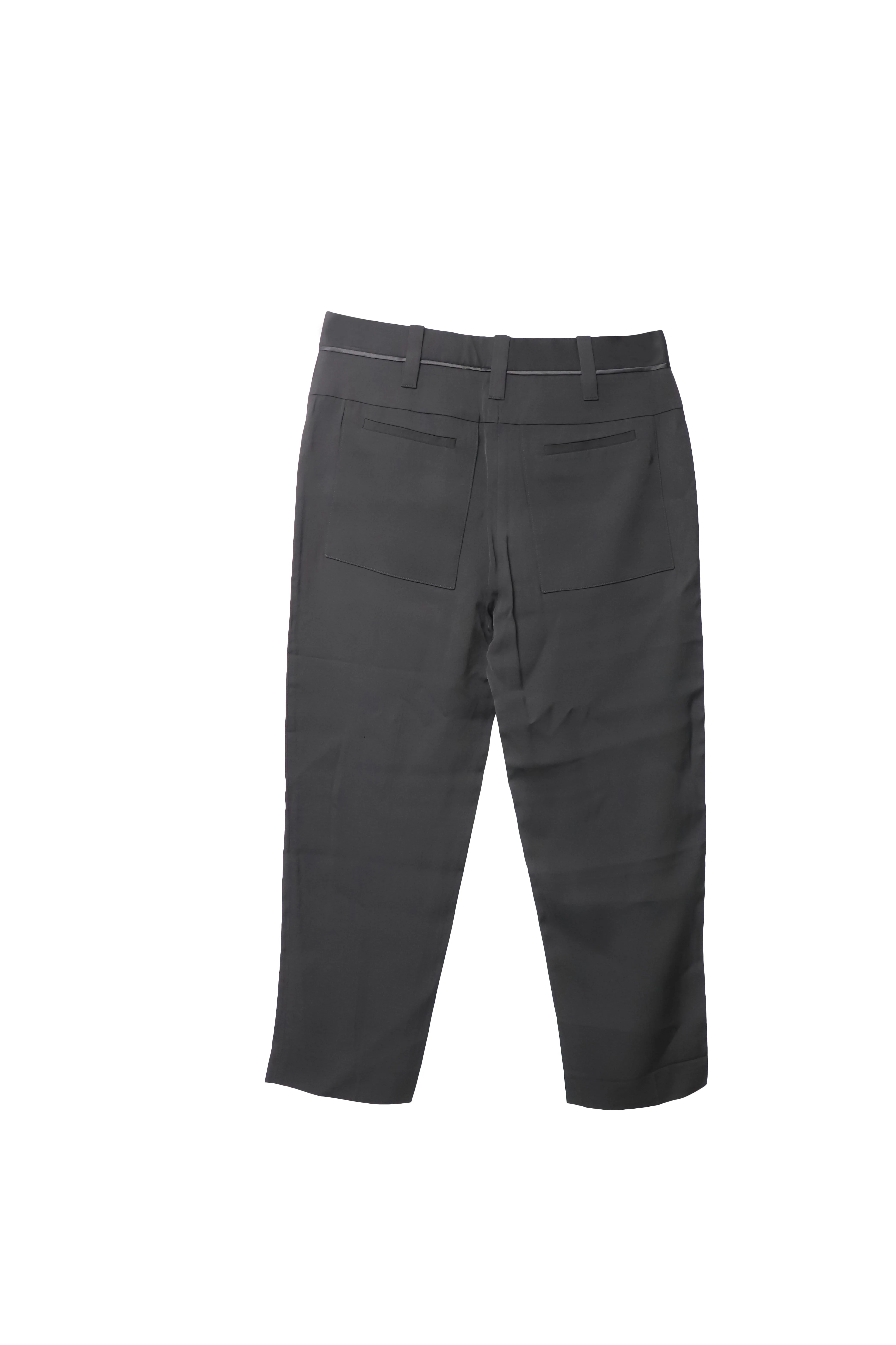 Victoria Beckham Tailored Trousers in Black Viscose