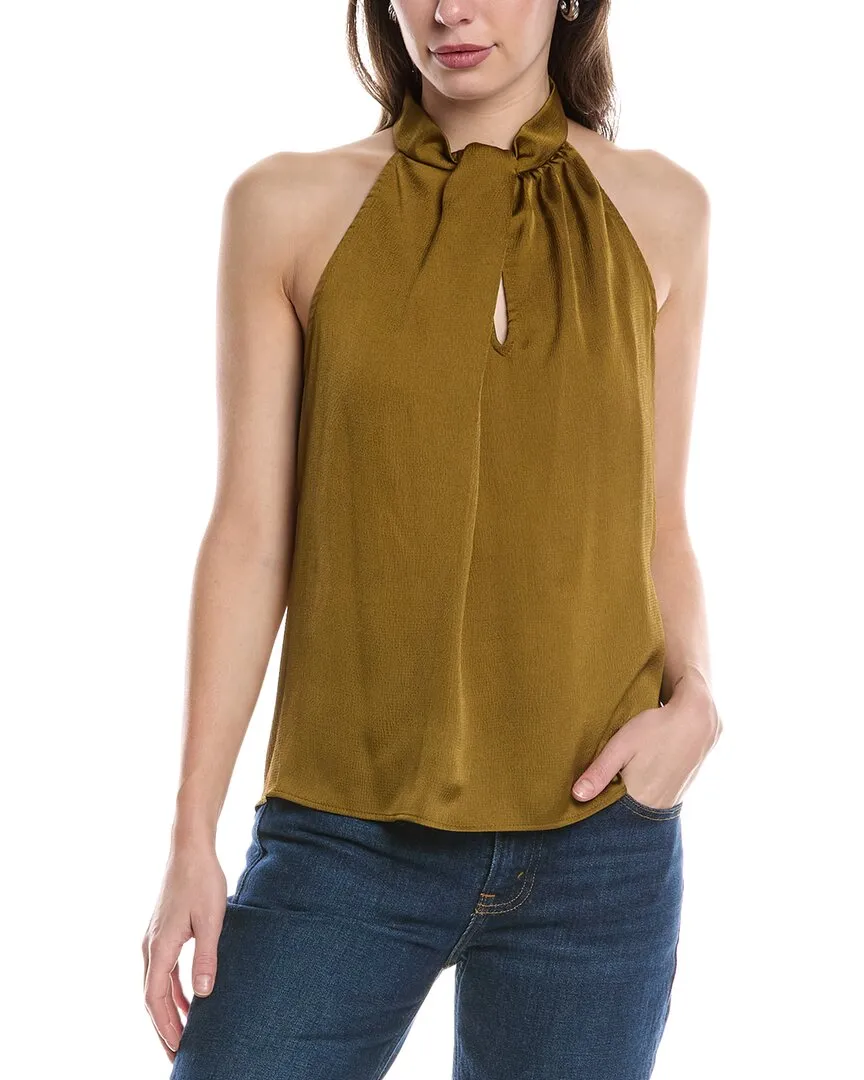 Vince Camuto Twisted Collar Blouse