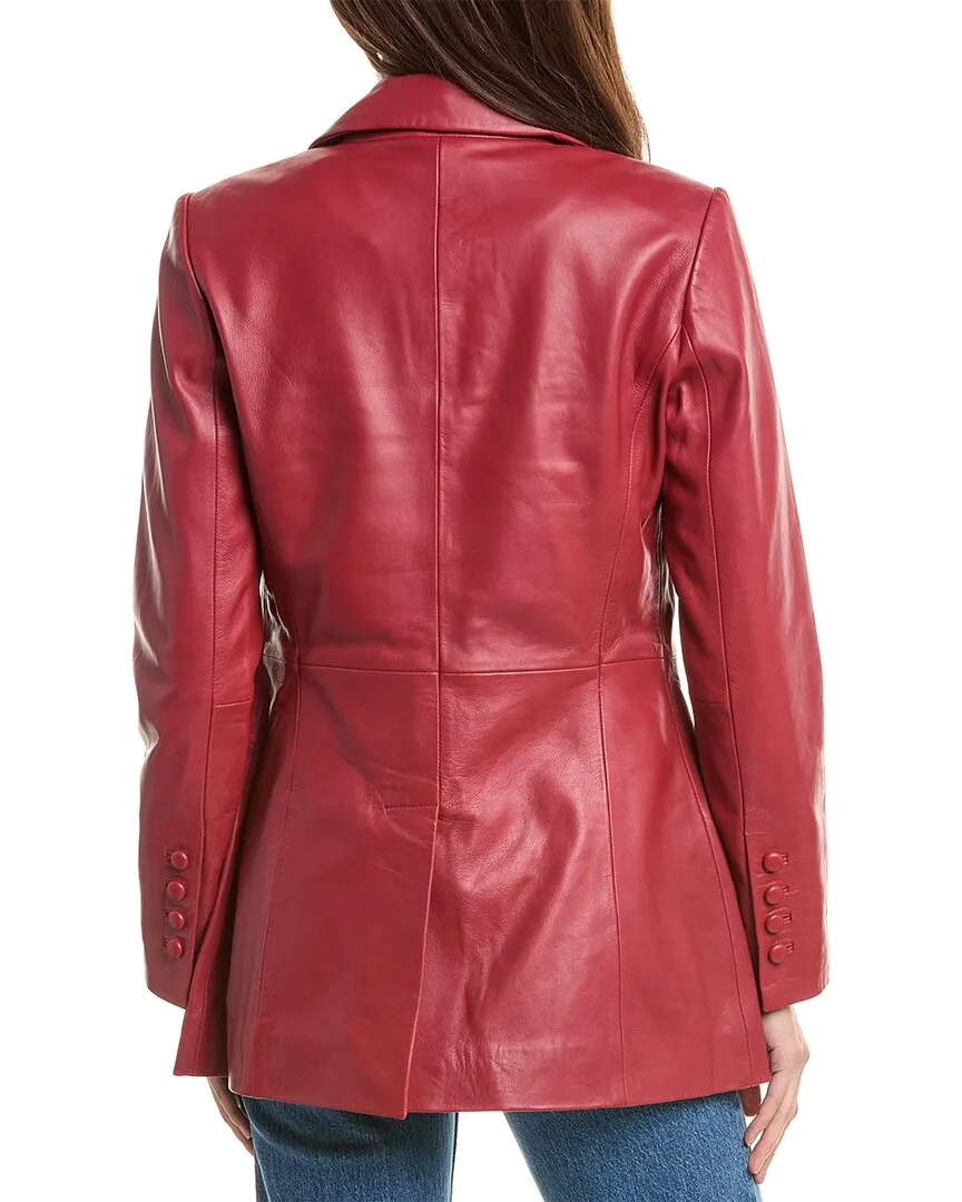 Walter Baker Mia Leather Blazer