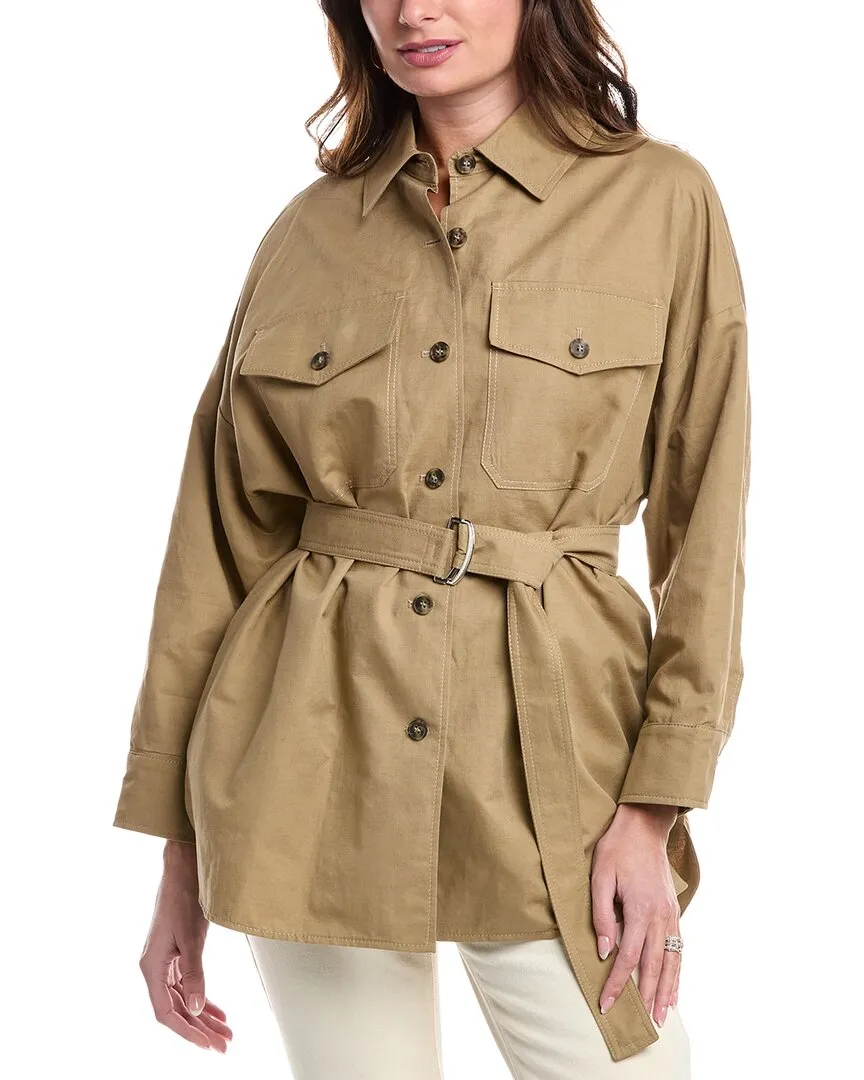 Weekend Max Mara Vicario Linen-Blend Jacket