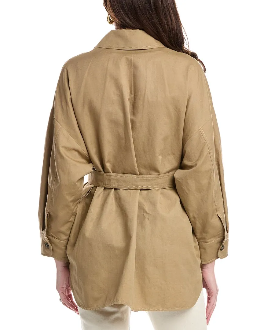 Weekend Max Mara Vicario Linen-Blend Jacket