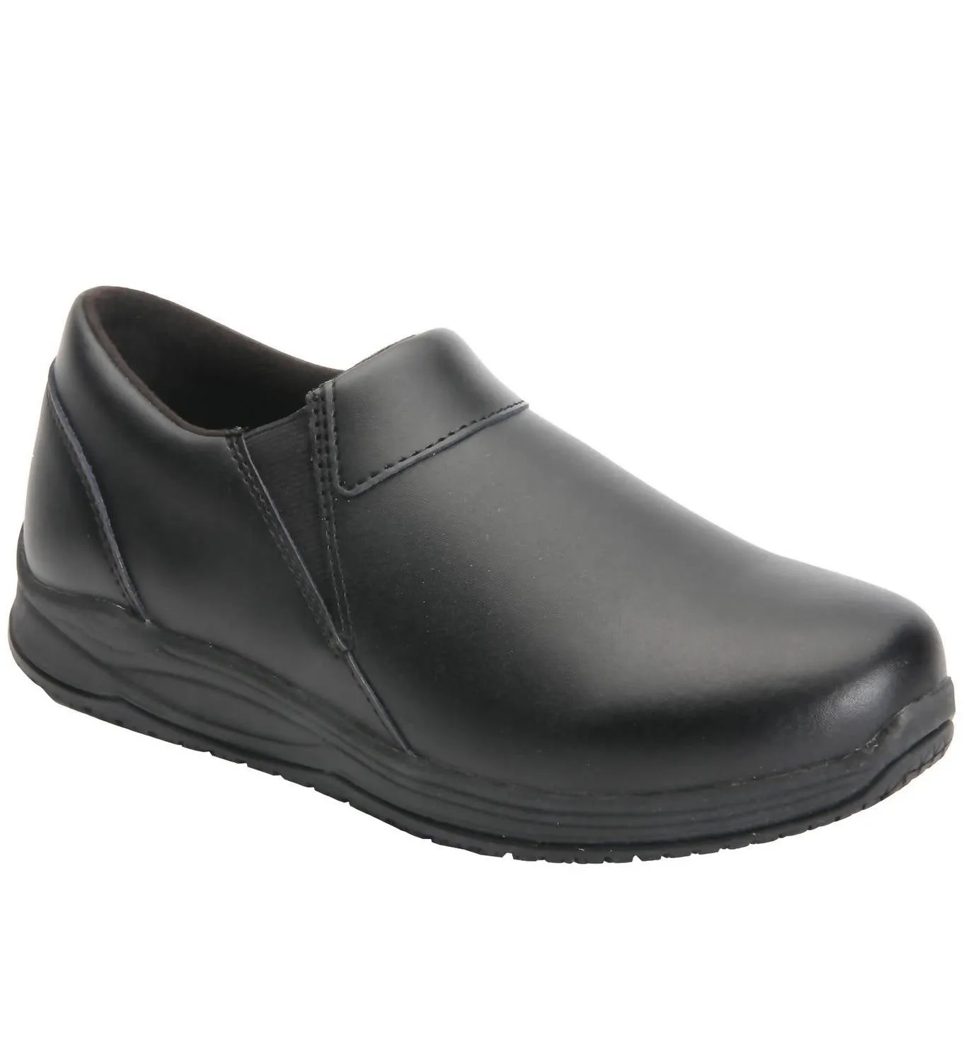 Women's Sage Oxford Shoes - Medium Width In Black